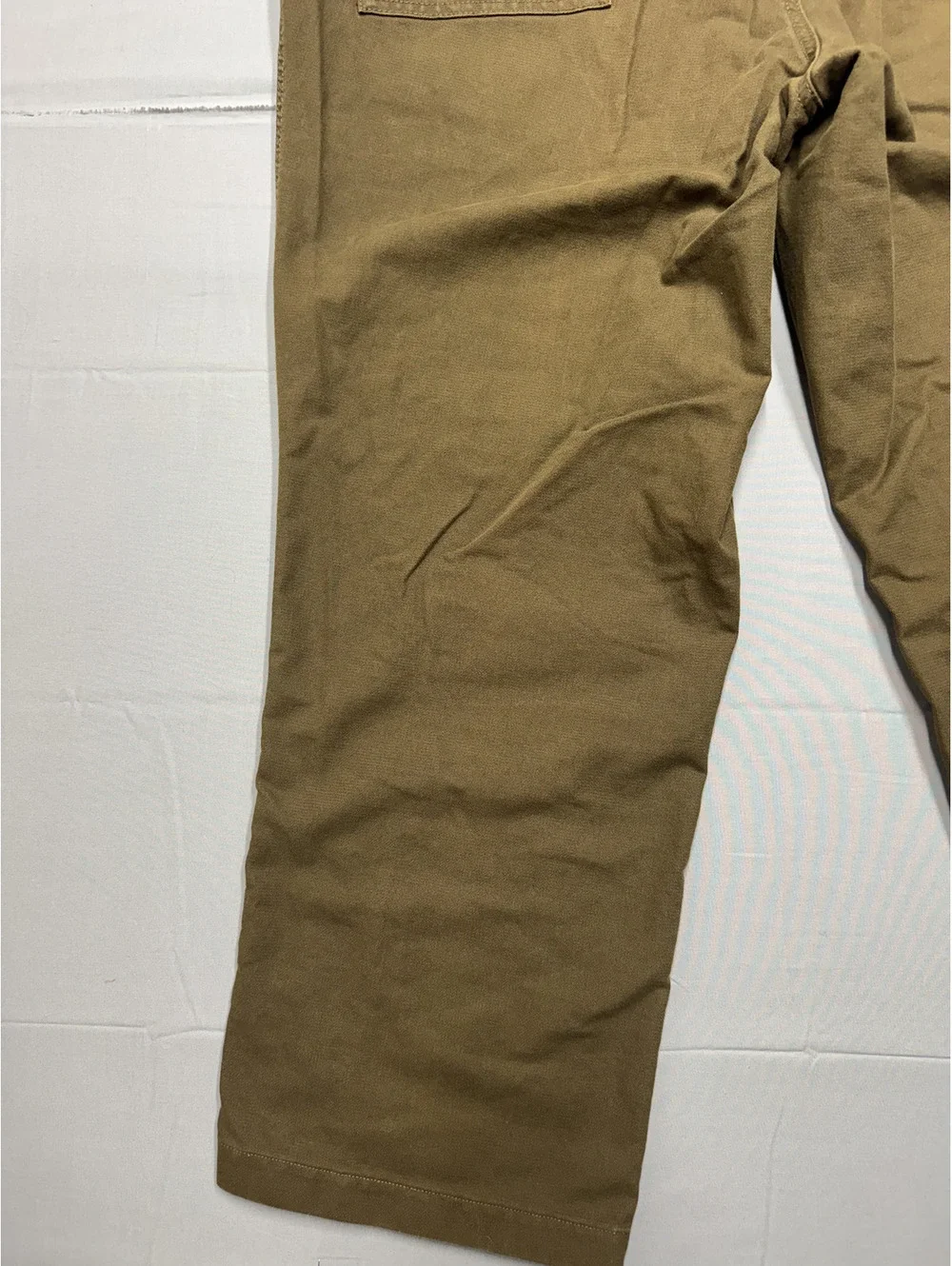 Dockers Mens D3 Classic Fit Cotton Solid Cargo Pants 44x32 Brown Casual Work